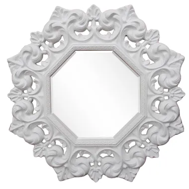 LUSTRO PRAGUE BIAŁE 112X5X112 cm